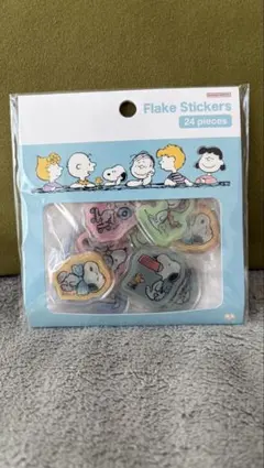 PEANUTS フレークステッカー 24枚入り