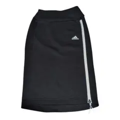 adidas 黒 レディースタイトスカート サイドファスナー