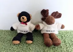 値下げ！テディベア トナカイ ぬいぐるみセット