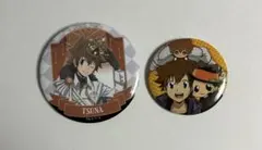 家庭教師ヒットマン REBORN ひこくじ、ラッキー缶バッジ　沢田綱吉　リボーン