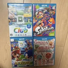 Wii U ゲーム4本セット