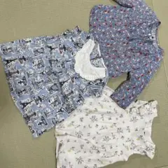 プチバトー、べべ⭐︎3着セット