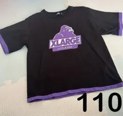 中古品 エクストララージ キッズ Tシャツ ブラック 110