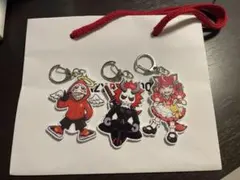 crazyraccoon キーホルダー　だるまいずごっど　ありさか　かるびのサムネイル