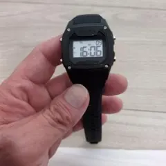 SHARK ブラック デジタル腕時計
