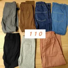 110サイズ ボトムスセット 7点