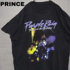PRINCE プリンス PurpleRain MUSIC Ｔシャツ 黒 ブラック