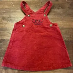 ムージョンジョン　ジャンパースカート　90サイズ　ジャンスカ　ワンピース