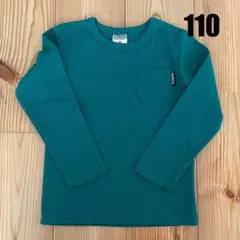 長袖カットソー Blue Mart 110cmグリーン
