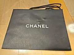 CHANEL 黒いショップ袋 大きめ