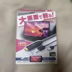 【最終値下げ‼️】カシムラ HDMI 変換ケーブル iPhone用