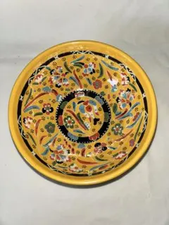 花柄 陶器ボウル 10