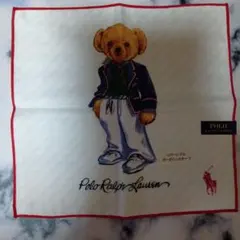 【新品】POLO RALPH LAUREN★ リバーシブル ガーゼハンカチのサムネイル