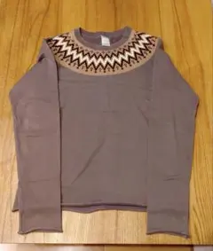 NUMBER(N)INE ジョージ期 ノルディック柄スウェットのサムネイル