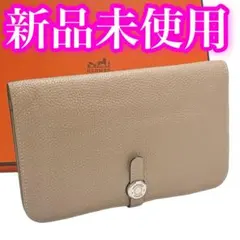エルメス ドゴンGM トゴ ブラック シルバー金具 長財布 813 - メルカリ
