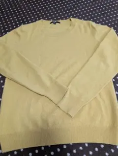UNIQLO イエロー ニットカシミアセーター M