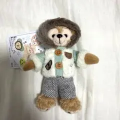 ディズニー ダッフィー シークレットオブスノーウィーディ ぬいぐるみバッジ