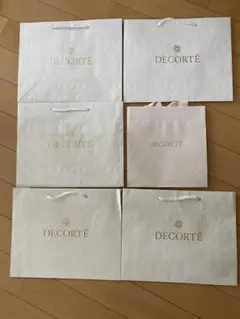 コスメデコルテ☆ショッパー紙袋セット