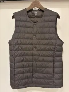UNIQLO ULTRA LIGHT DOWN ダウンベスト S グレー