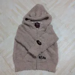 送料無料。GELATO PIQUE ベージュ フード付きパーカー XXS