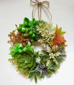 リース　造花 No.27