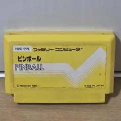 ファミコン ソフト ピンボール PINBALL