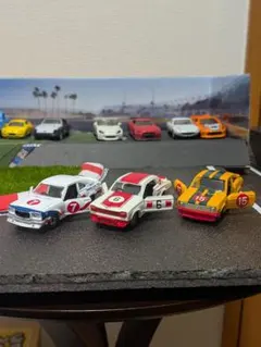 トミカ ミニカー ・ヴァンヂャケットハコスカレーシング3台セット 2026年最新】レーシング ハコスカ トミカの人気アイテム - メルカリ
