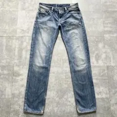 極美品】デンハム GRADE SLIM 日本製 33 L ダメージ加工 赤耳 - メルカリ