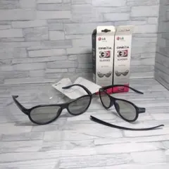 LG Cinema 3D Glasses 2個セット（1個破損）