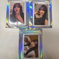 I-DLE ミンニ　中華限定 QQmusic We areトレカ3枚セット