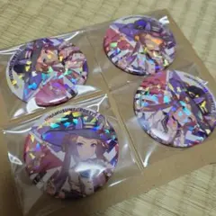 ウマ娘　ブリスター缶バッジ　スイープトウショウ　4点