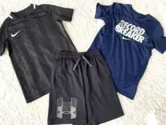 NIKE Tシャツ2枚セット➕アンダーアーマー　パンツ1枚