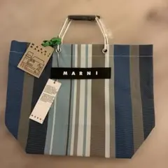 MARNI MARKET ストライプ トートバッグのサムネイル
