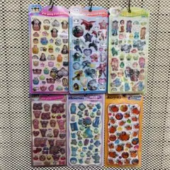 うるちゅるポップシール　ツムツム　モンスターズインク　チェリジェム　レオパード