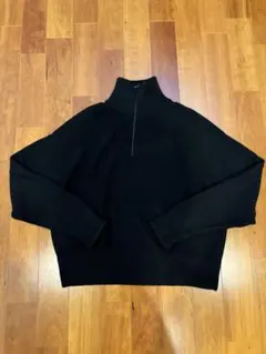 【最終値下げ】20aw crepscule HALF ZIP KNITのサムネイル