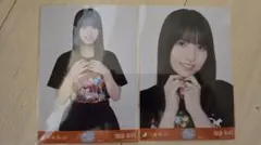乃木坂46 海邉朱莉 東京ver 神宮 Tシャツ生写真 2種