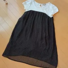 マタニティワンピース　授乳服　西松屋