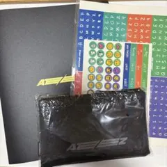 ATEEZ ファンクラブ特典　トレカファイル・シール・ポーチ　3点セット
