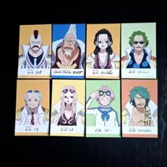 ワンピース 麦わらストア 特典 海軍 海軍組織図カード 8種類