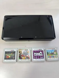 New 3DS LL 本体 + ゲーム4本セット 本体のです