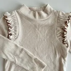 韓国子供服 flo ハイネックトップス