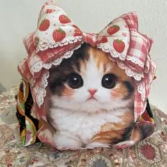 コヤンイサムチョン　ビック猫ちゃんポーチ