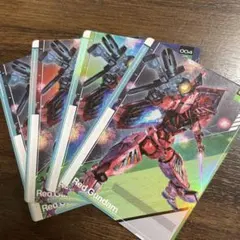 機動戦士ガンダム　ジークアクス　カードコレクション　赤いガンダムのサムネイル