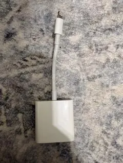 【Apple純正】Lightning - USB 3カメラアダプタ ホワイト
