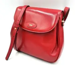 BALLY バリー ショルダーバッグ レザー レッド 赤 斜め掛け可 イタリア製