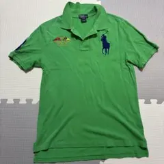 古着Polo by Ralph Lauren グリーン ポロシャツ L