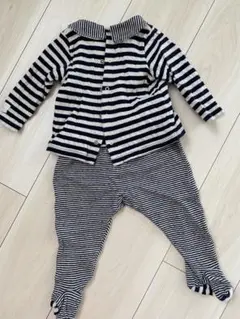 【✨値下げ✨】プチバトー　セットアップ　67センチ