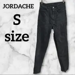 JORDACHE 【S】 ブラック デニム ジーンズ ストレート ヴィンテージ
