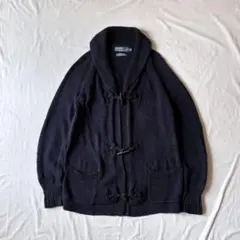 90s-00s POLO by RL リネン コットン ニットジャケット トグル