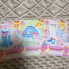 アイカツカード　アイスブルーフリルキャミソール パニエ